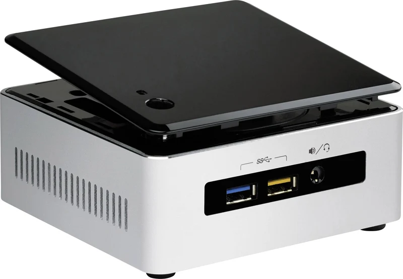 Postazione Intel NUC Mini PC | Intel Core i7-5557U 3.1Ghz | Ram 8Gb | SSD 120Gb | WiFi Windows 10 Pro NUC5i7RYH + Monitor Nec E233WM 23" FullHD LED