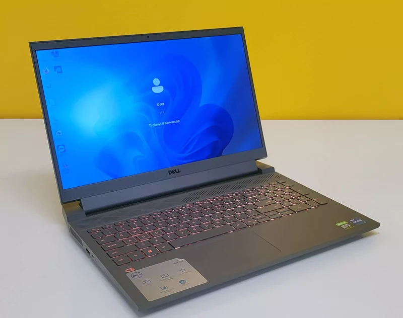 Dell G15 5511 Notebook Gaming 15.6" FullHD | Intel Core i7-11800H | Ram 16GB | SSD NVMe 1TB | Nvidia RTX 3060 | Wi-Fi Bluetooth HDMI Windows 11 Pro