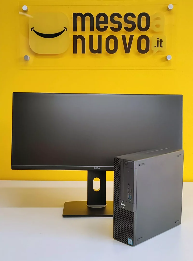 Bundle Dell OptiPlex 3050 SFF| Intel Core i5-6500 3.2Ghz | 16Gb Ram | SSD 512Gb | Windows 11 Pro Monitor DELL UltraSharp U2913WM LED IPS 29″ 2560×1080 Pixel FullHD 21:9