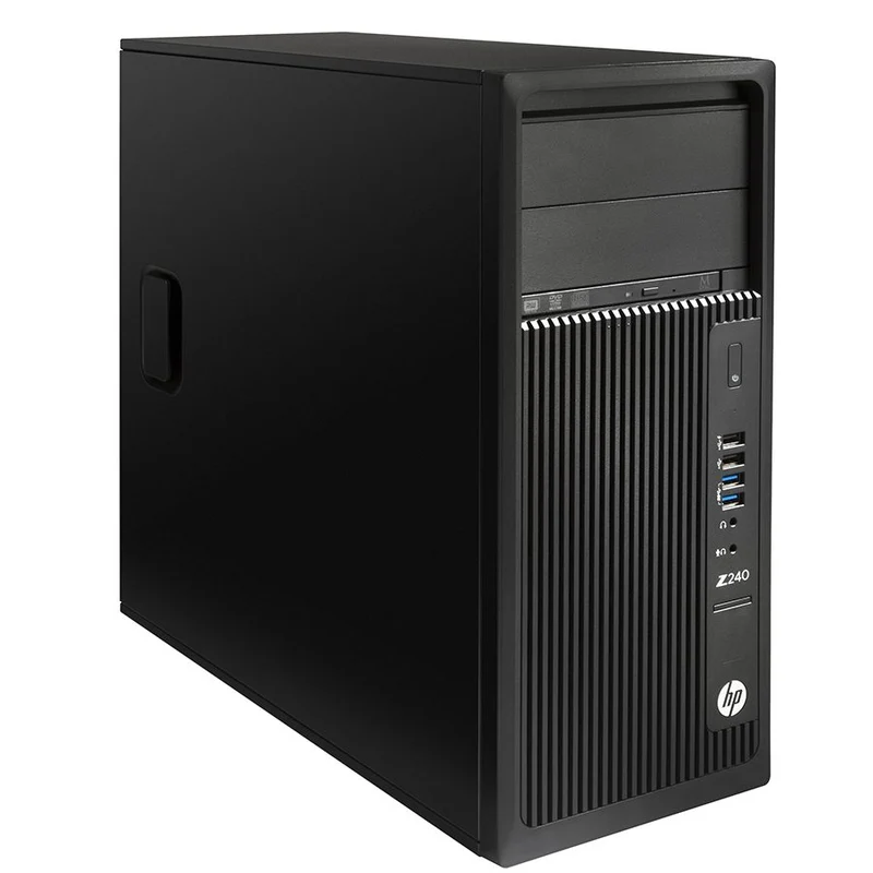 HP Z240 Workstation | Intel Core i7-6700 3.4Ghz | Ram 16 Gb | SSD 256Gb + 3Tb | Ati Radeon WX5100 8Gb | Windows 11 Pro Pensata per facilitare il tuo lavoro