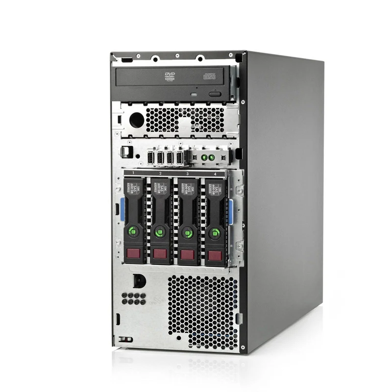 HP Proliant Ml310E Gen 8 V2 Server | Intel Pentium G3240 3.1Ghz | Ram 8/16Gb | HDD 2x3Tb | Raid Controller Doppia PSU Il Server Entry-Level per ogni impiego