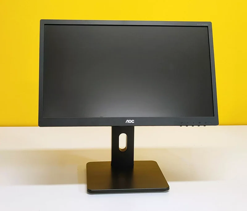 Monitor AOC 2275W Ricondizionato - 1920x1080 Pixel Full HD TN, Design Elegante, Consumo Ridotto VGA DVI HDMI Display Port 200nit contrasto 700:1