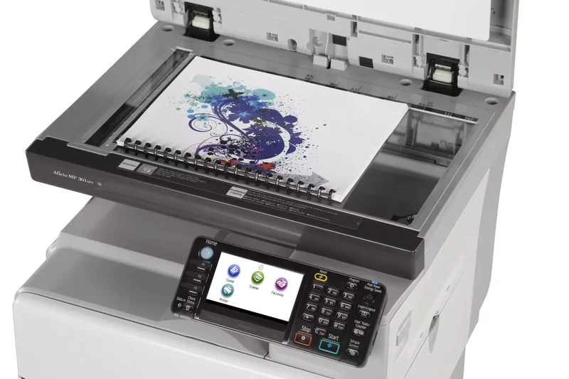 Ricoh Aficio MP 301SPF Stampante Multifunzione A4 Monocromatica B/N 600DPI 30PPM Rete Fax Duplex Fronte/Retro automatico