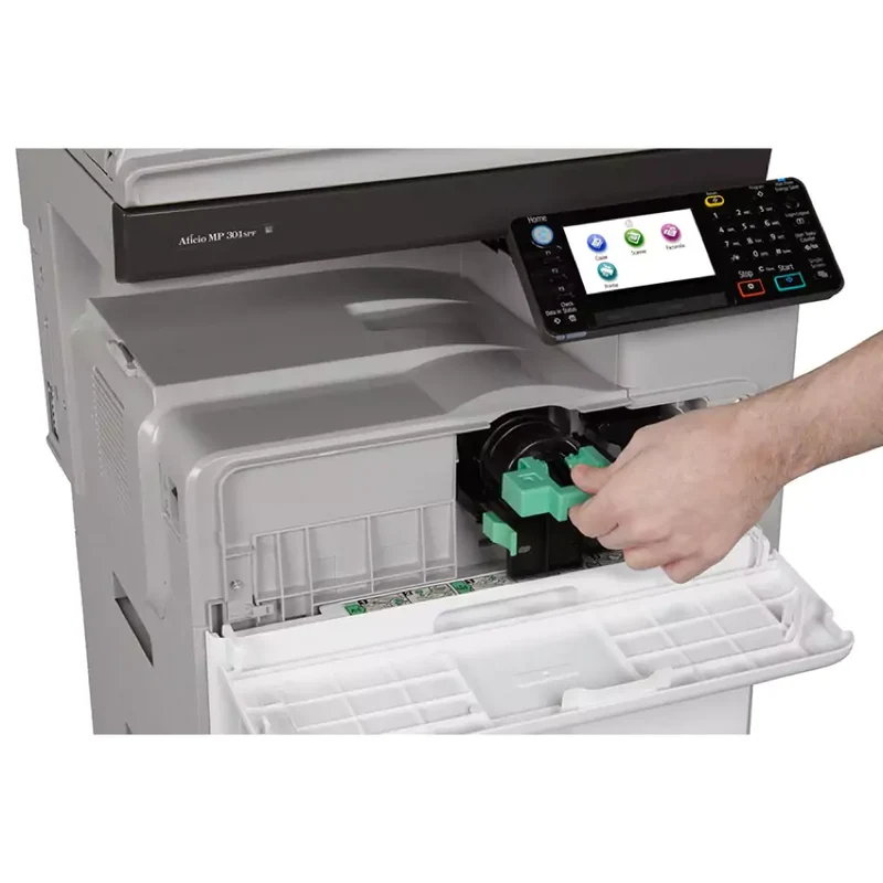 Ricoh Aficio MP 301SPF Stampante Multifunzione A4 Monocromatica B/N 600DPI 30PPM Rete Fax Duplex Fronte/Retro automatico