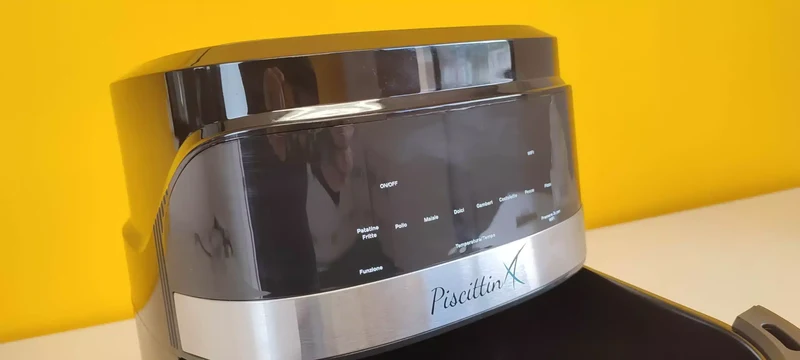 Friggitrice ad aria Piscittina 5.5L 1500W 8 Programmi pre-impostati Touch Screen Wi-Fi App dedicata Garanzia 2 anni friggi senza grassi