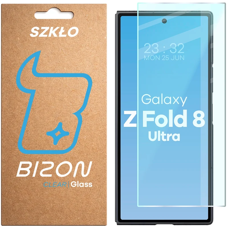 Gehärtetes Glas für Galaxy Z Fold8 Ultra, Bizon Glass Clear