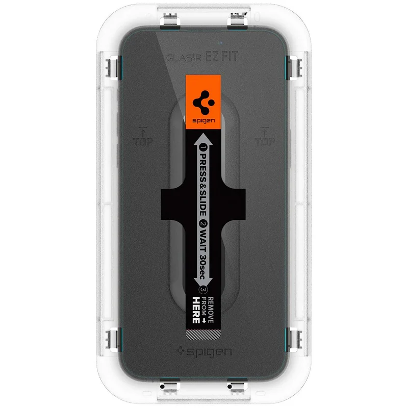Glas für die Schutzhülle Spigen Glas.tR EZ Fit 2-Pack für iPhone 14 Pro