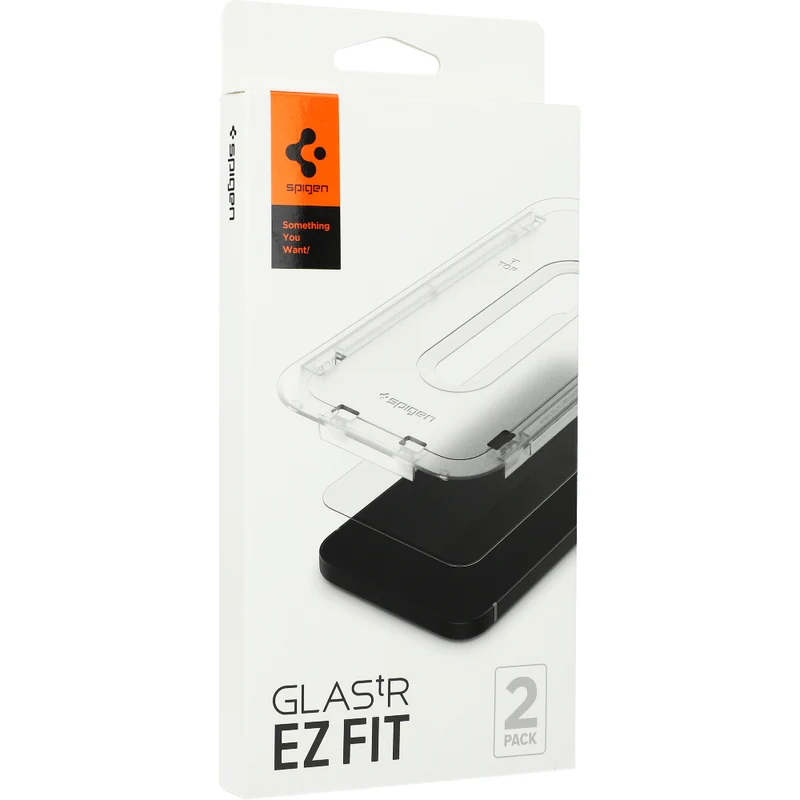 Glas für die Schutzhülle Spigen Glas.tR EZ Fit 2-Pack für iPhone 14 Pro