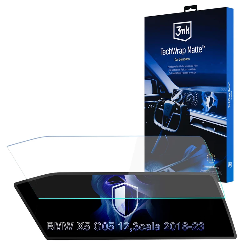Matte Schutzfolie für den Navigationsbildschirm für BMW X5 G05 (2018 - 2023), 3mk TechWrap Matte