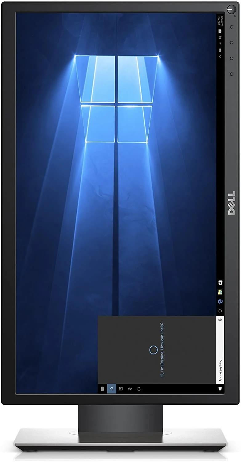 DELL P2017H Monitor LED 19.5" 1600x900 Pixel HD 16:9 Luminosità 250cd/m2 Contrasto 1000:1 Tempo di risposta 6ms Hub USB 3