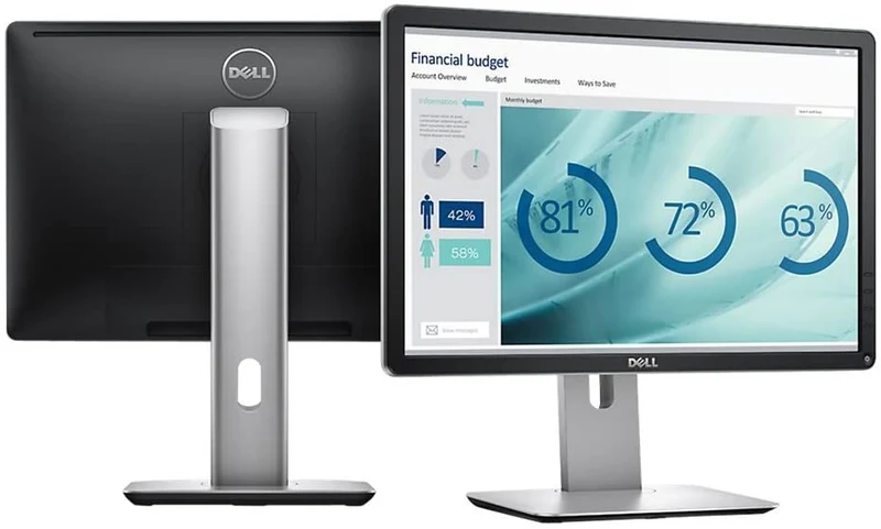 DELL P2016 Monitor LED 19,5" 1440x900 pixel IPS Antiriflesso Luminosità 250 cd/m2 1000:1 Tempo di risposta 8ms Hub USB