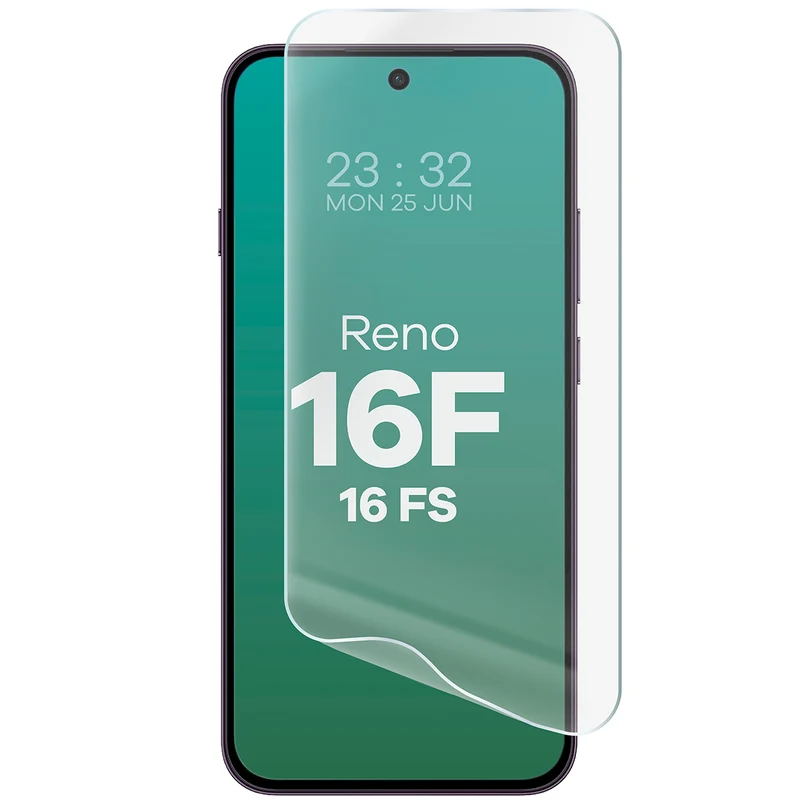 Hydrogel Folie für den Bildschirm für Oppo Reno16 F / Reno16 FS 5G, Bizon Film Hydrogel Front, 1 Stück