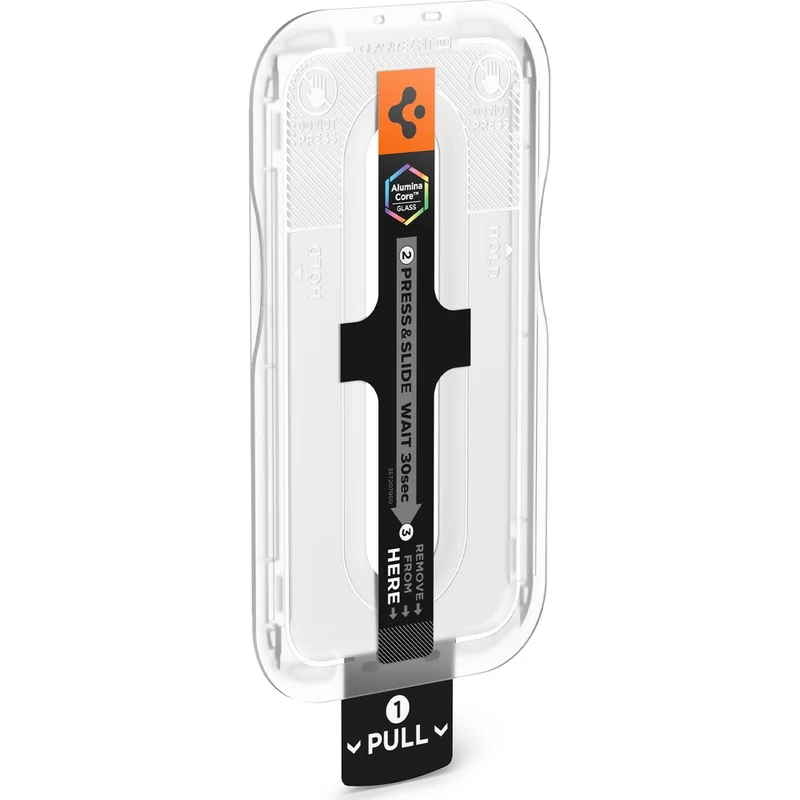 Glas + Applikator für Nothing Phone 4a, Spigen Glas.tR EZ Fit Pro 2-Pack (AC)