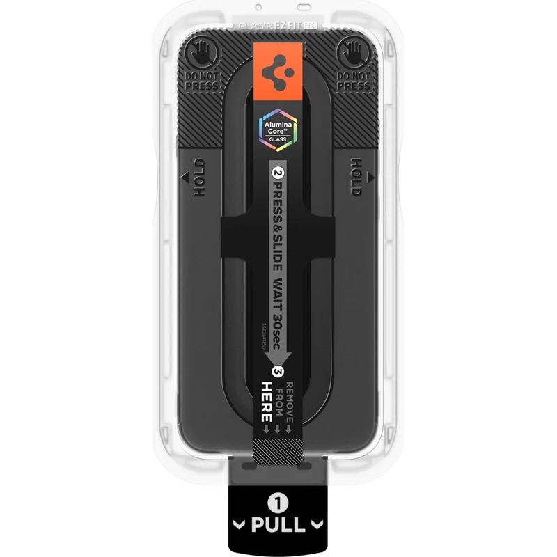 Glas + Applikator für Nothing Phone 4a, Spigen Glas.tR EZ Fit Pro 2-Pack (AC)