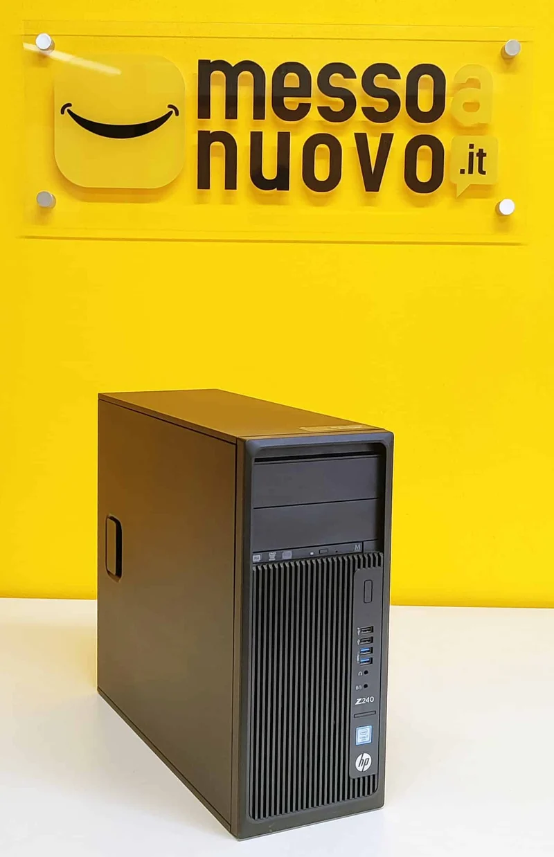 HP Z240 Workstation | Intel Core i7-6700 3.4Ghz | Ram 16/32 Gb | SSD NVME 256Gb + 3Tb | Windows 11 Pro Pensata per facilitare il tuo lavoro
