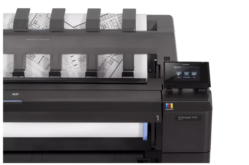 HP Designjet T920 Plotter da stampa per grandi formati Getto termico d’inchiostro a colori 2400×1200 DPI A0 (841 x 1189 mm) 6 Cartucce Ethernet 120 lb/h