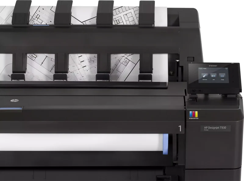 HP Designjet T920 Plotter da stampa per grandi formati Getto termico d’inchiostro a colori 2400×1200 DPI A0 (841 x 1189 mm) 6 Cartucce Ethernet 120 lb/h