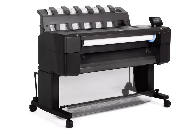 HP Designjet T920 Plotter da stampa per grandi formati Getto termico d’inchiostro a colori 2400×1200 DPI A0 (841 x 1189 mm) 6 Cartucce Ethernet 120 lb/h