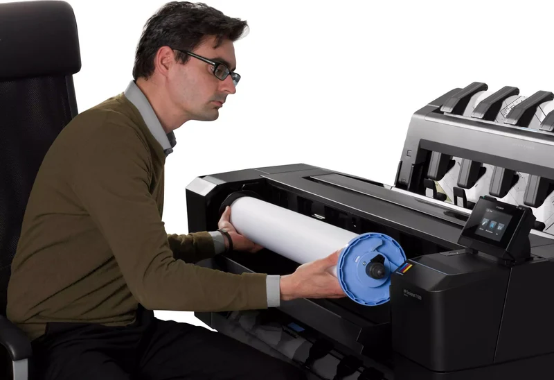 HP Designjet T920 Plotter da stampa per grandi formati Getto termico d’inchiostro a colori 2400×1200 DPI A0 (841 x 1189 mm) 6 Cartucce Ethernet 120 lb/h