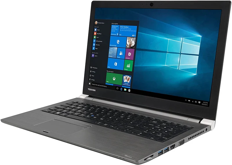 Toshiba Tecra Z50-C Notebook 15.5" FullHD | Intel Core i5-6200U 2.3Ghz | SSD 512Gb | Ram 16Gb | Windows 10 Pro | Tastiera ITA Il notebook perfetto per lavorare in mobilità