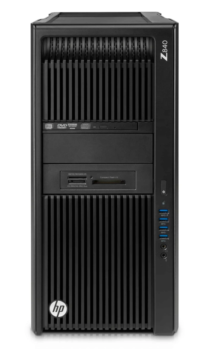 HP Z840 Workstation Intel 2 cpu Xeon E5-2620 V3 2.4Ghz | Ram 64Gb | SSD 1 Tb | Nvidia GTX 1660 6Gb | Windows 11 Pro