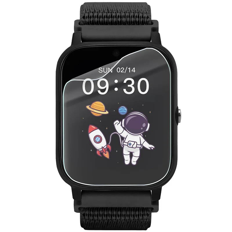 Schutzfolie für den Bildschirm für Garett Kids Tech 4G, Bizon Watch HydroFlex, 6 Stück