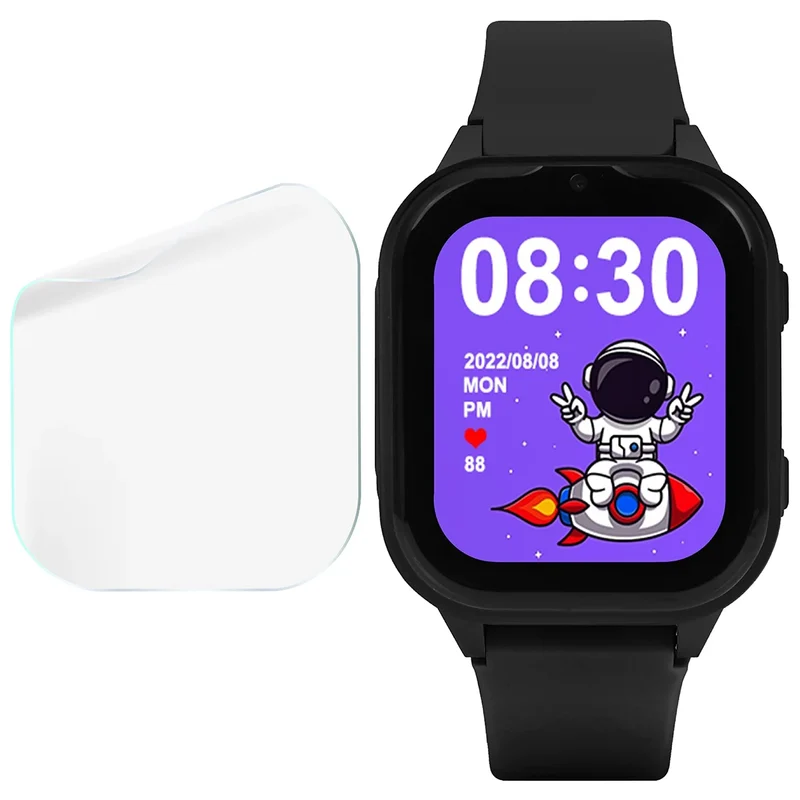 Schutzfolie für den Bildschirm für Garett Kids Sun Ultra 4G, Bizon Watch HydroFlex, 6 Stück