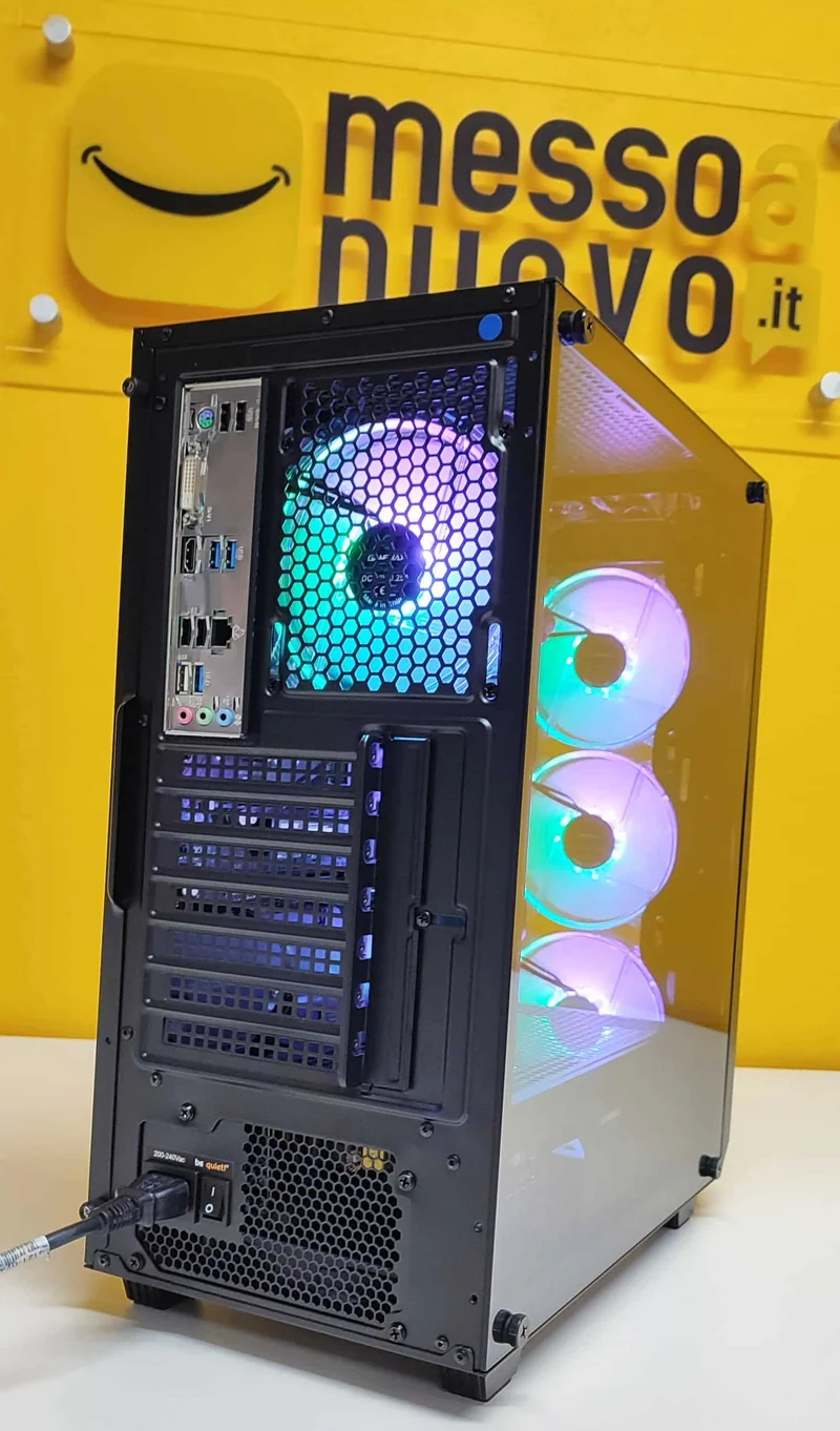 PC da Gaming | AMD Ryzen 5 5600G 4.4Ghz | Ram 16Gb | SSD m.2 nvme 500Gb | Radeon RX Vega 8 | Windows 11 Pro Il PC da gaming perfetto per il FullHD
