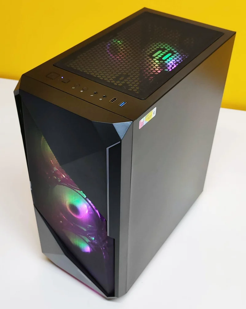 PC da Gaming | AMD Ryzen 5 5600G 4.4Ghz | Ram 16Gb | SSD m.2 nvme 500Gb | Radeon RX Vega 8 | Windows 11 Pro Il PC da gaming perfetto per il FullHD