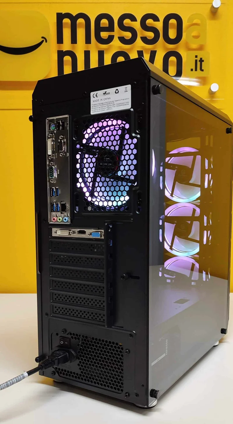 PC Gaming | Intel Core i5 | Ram 16Gb | SSD 480Gb | Nvidia GT730 4Gb | Windows 10 Pro Wifi Il PC Gaming per goderti al massimo i tuoi giochi