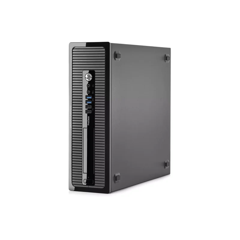 Bundle HP Prodesk 400 g1 Computer Fisso SFF | Intel Core i3-4130 3.4Ghz | Ram 8Gb | SSD 256Gb | Windows 10 Pro Monitor HP E202 LED 20"