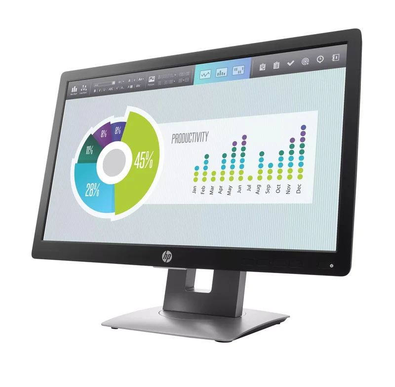 Bundle HP Prodesk 400 g1 Computer Fisso SFF | Intel Core i3-4130 3.4Ghz | Ram 8Gb | SSD 256Gb | Windows 10 Pro Monitor HP E202 LED 20"