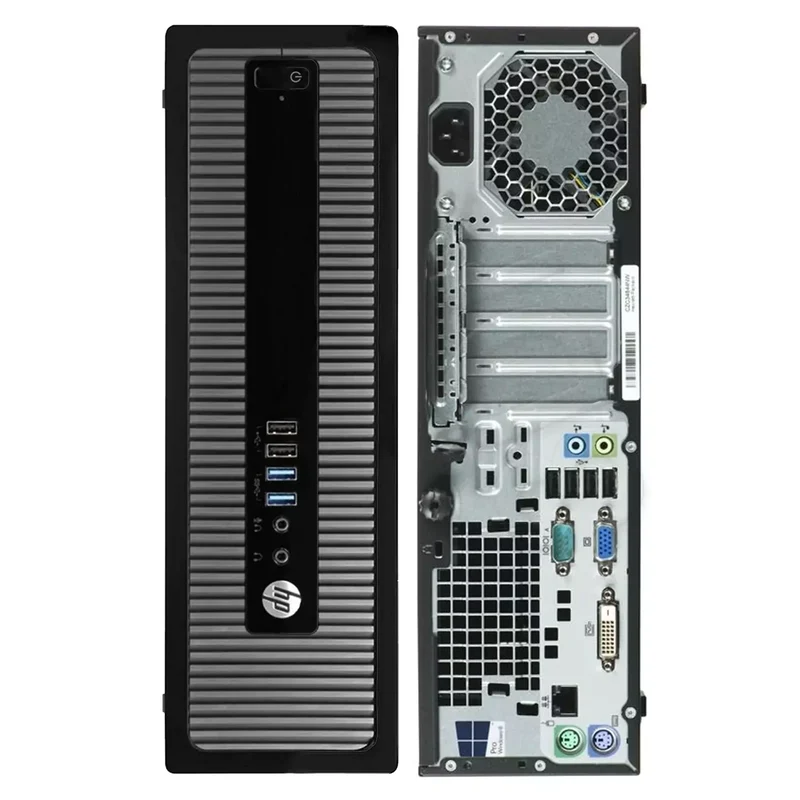 HP ProDesk 400 g1 Computer Fisso SFF | Intel Core i3-4130 3.4Ghz | Ram 8Gb | SSD 256Gb | Windows 10 Pro Rapporto qualità/prezzo eccezionale