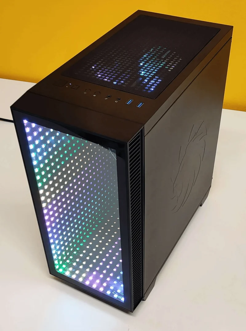 Pc Gaming Supernova | Intel Core i5-10400F 6Cores | Ram 16/32Gb | SSD M.2 nvme 500Gb | Nvidia GTX 1650 4Gb | WiFi | Windows 11 Pro + Kit Mouse, tastiera, cuffie RGB Il PC Gaming perfetto per il FullHD