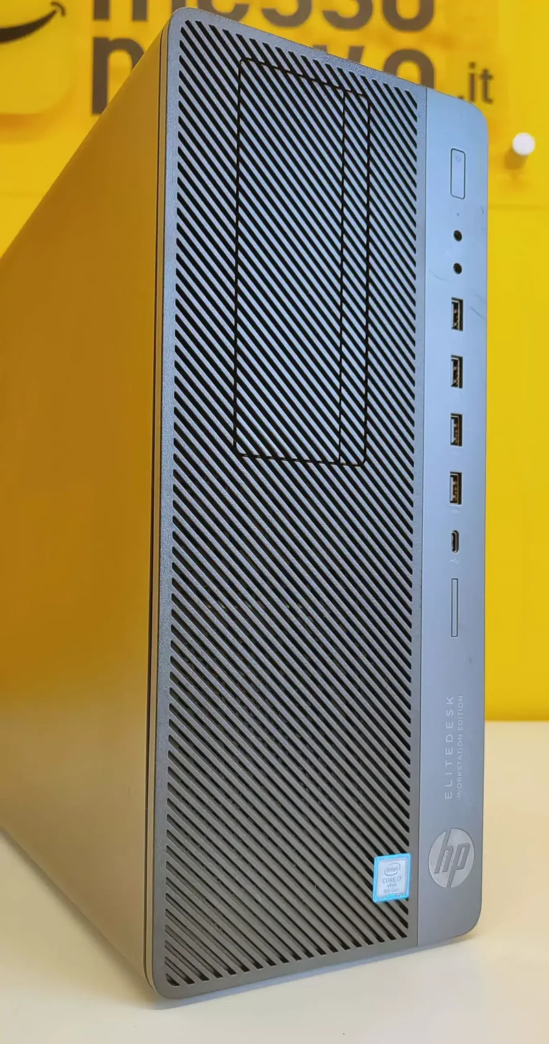 HP EliteDesk 800 G4 Gaming Edition | Intel Core i7-8700 6 Core | Ram 16Gb | SSD 512Gb | Nvidia GTX 1650 4Gb | WiFi Windows 11 Pro Elegante Potente Affidabile