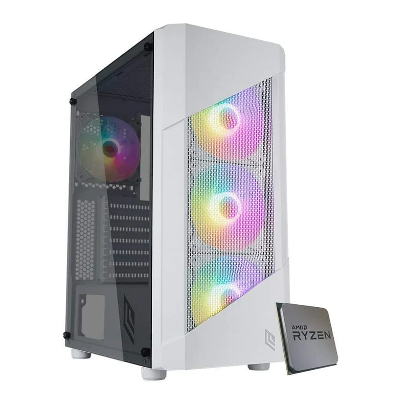PC da Gaming | AMD Ryzen 5 3600 6Cores 3.6Ghz | Ram 16Gb | SSD m.2 nvme 256Gb + 1Tb | Nvidia Geforce GTX 1650 4Gb | Windows 11 Pro Il PC da gaming per il FullHD targato Ryzen