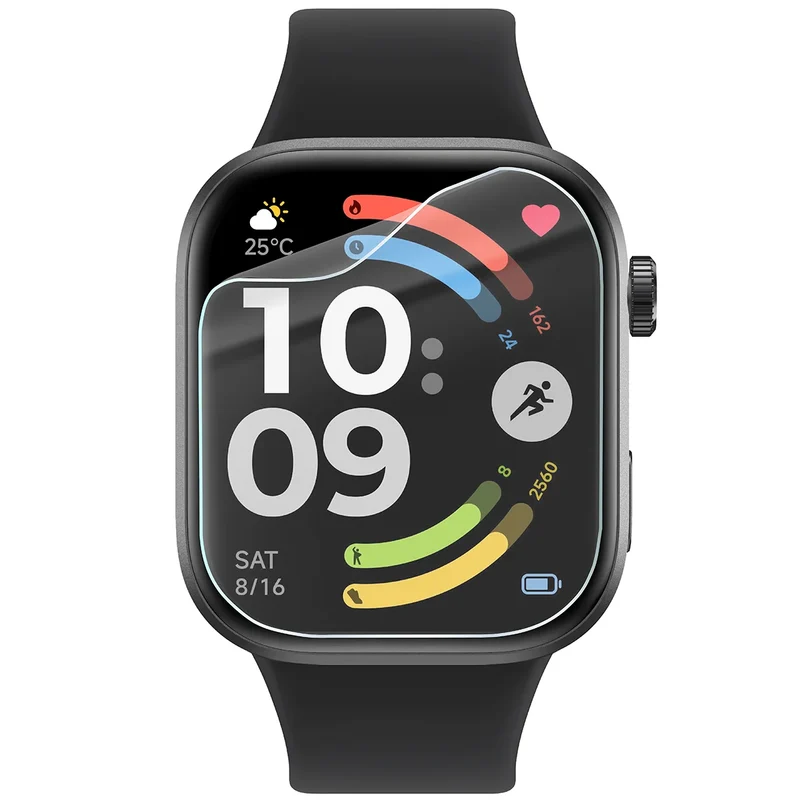 Schutzfolie für den Bildschirm für Xiaomi Redmi Watch 6, Bizon Watch HydroFlex, 6 Stück