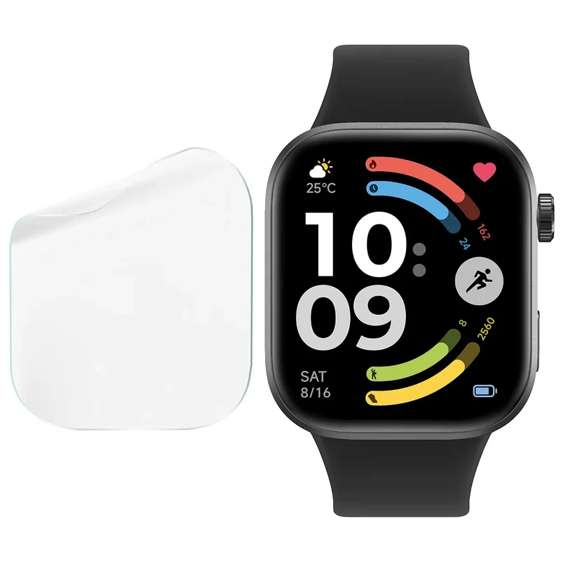 Schutzfolie für den Bildschirm für Xiaomi Redmi Watch 6, Bizon Watch HydroFlex, 6 Stück