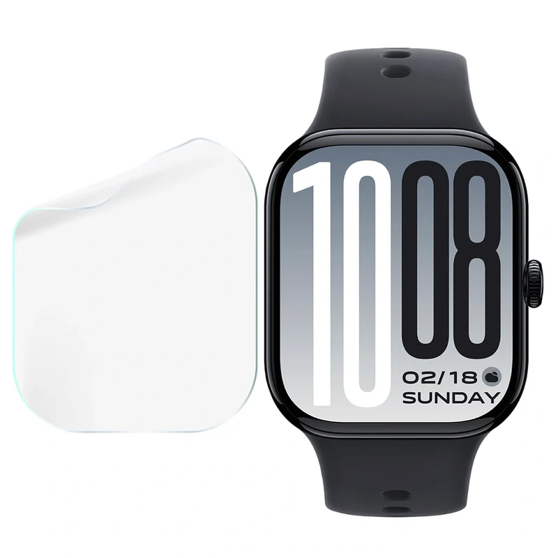 Schutzfolie für den Bildschirm für Vivo Watch GT 2, Bizon Watch HydroFlex, 6 Stück
