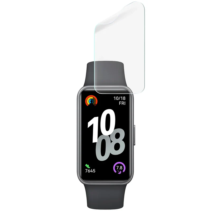 Schutzfolie für den Bildschirm für Huawei Band 10, Bizon Watch HydroFlex, 6 Stück