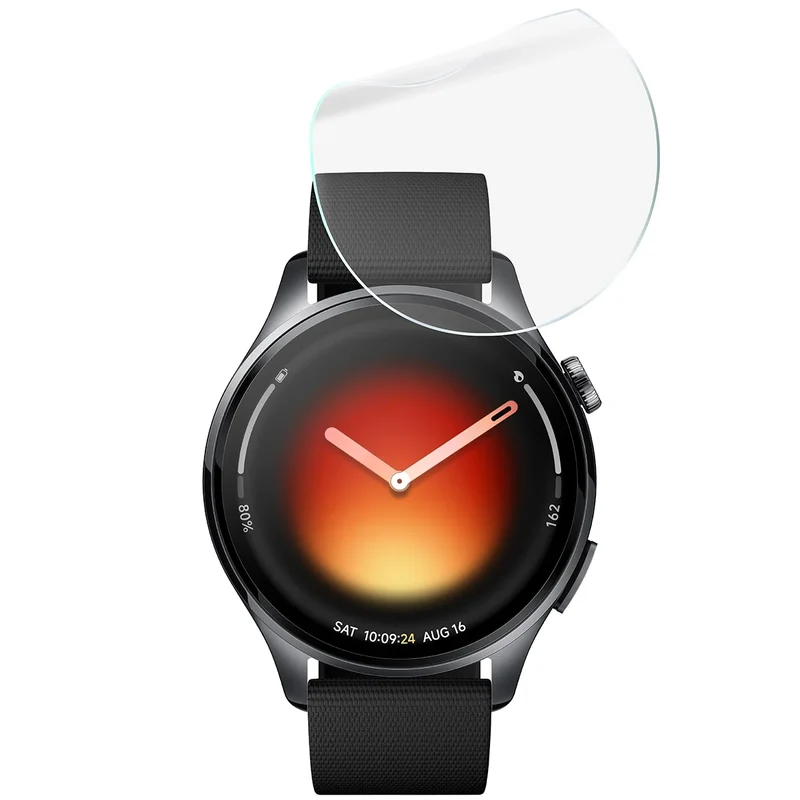 Schutzfolie für den Bildschirm für Xiaomi Watch 5, Bizon Watch HydroFlex, 6 Stück