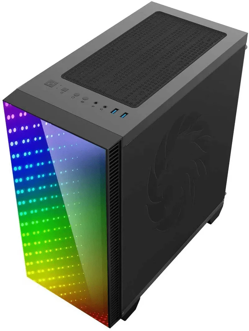 Pc Gaming Supernova | Intel Core i5-10400F 6Cores | Ram 16/32Gb | SSD M.2 nvme 500Gb | Nvidia GTX 1050Ti 4Gb | WiFi | Windows 11 Pro + Kit Mouse, tastiera, cuffie RGB Il PC Gaming perfetto per il FullHD