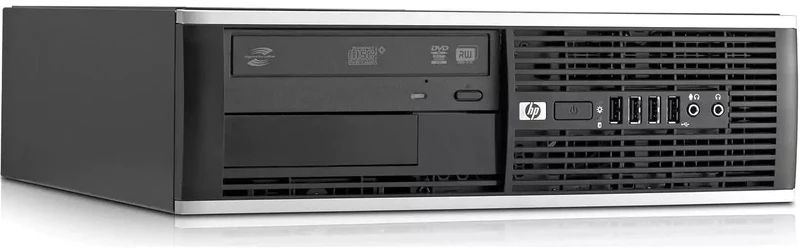 HP Compaq 8000 ElitePC SFF | Intel Pentium Dual Core E5400 | Ram 4Gb | Hard Disk 500Gb | Windows 10 Pro Il pc compatto e conveniente