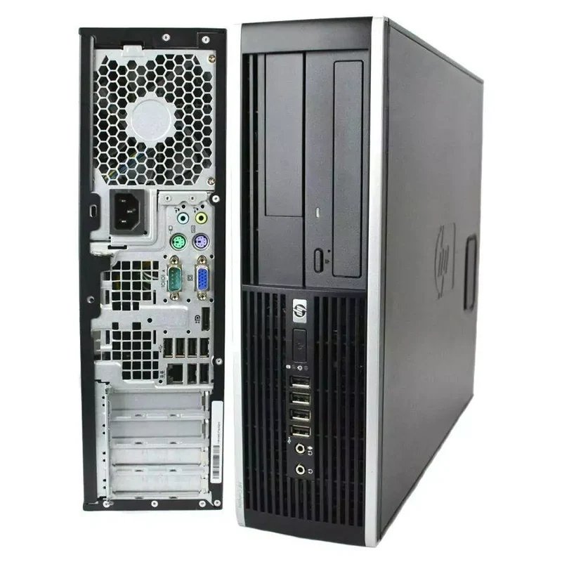 HP Compaq 8000 ElitePC SFF | Intel Pentium Dual Core E5400 | Ram 4Gb | Hard Disk 500Gb | Windows 10 Pro Il pc compatto e conveniente
