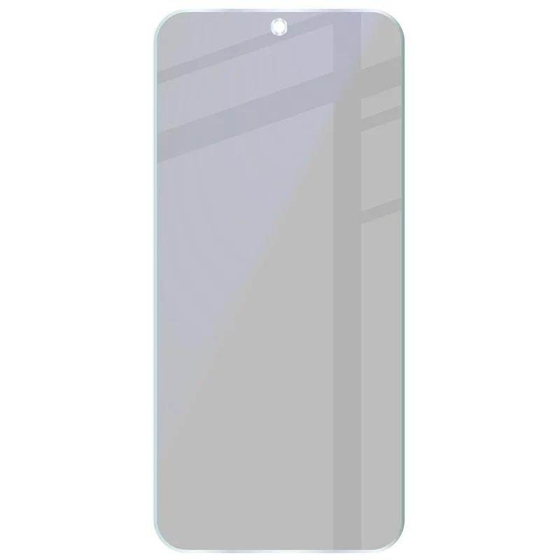 Hybridglas mit Privatschutzfilter für Motorola Moto G87 5G, Bizon Hybrid Shadow, Matt