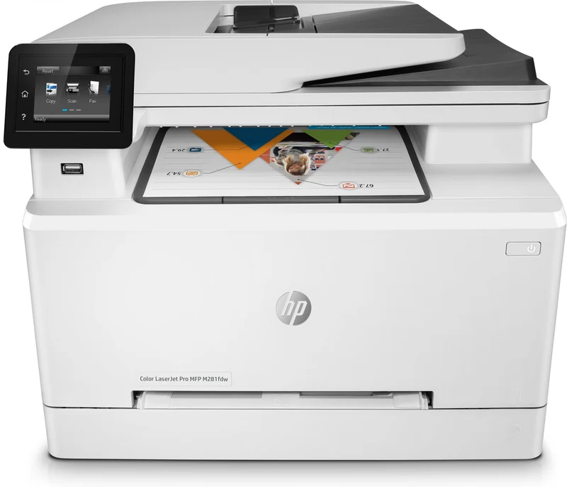 HP Color LaserJet Pro M281fdw Multifunzione Laser a colori A4 600x600 DPI 21 ppm Duplex Fronte/Retro automatico Wi-Fi Ethernet Fax