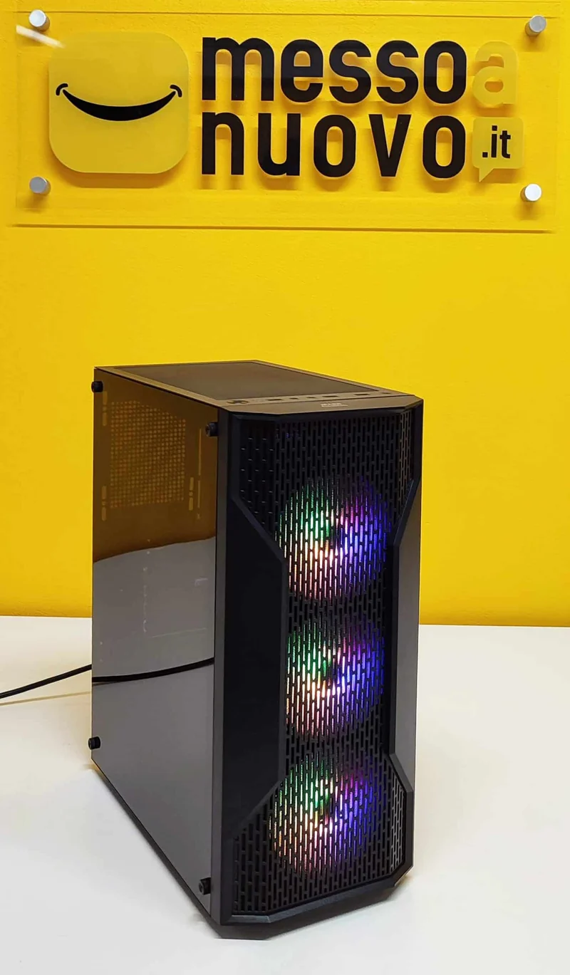 PC Gaming | Intel Core i7 3.4Ghz| Ram 16Gb | SSD 256Gb + 1Tb | AMD Radeon HD 7670 4Gb | Windows 10 Pro Il PC Gaming perfetto per entrare nel mondo gaming