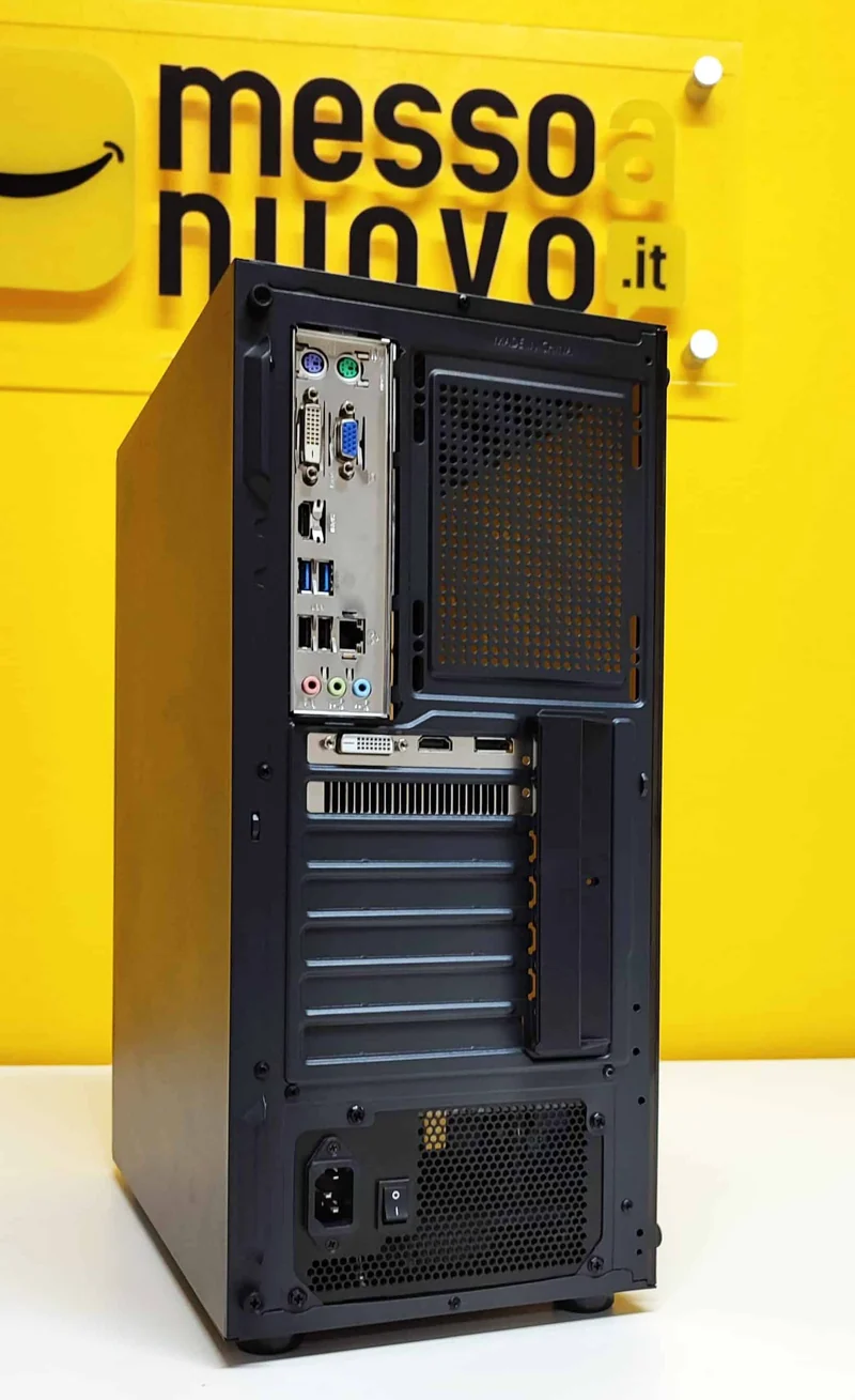 PC Gaming | Intel Core i7 3.4Ghz| Ram 16Gb | SSD 256Gb + 1Tb | AMD Radeon HD 7670 4Gb | Windows 10 Pro Il PC Gaming perfetto per entrare nel mondo gaming