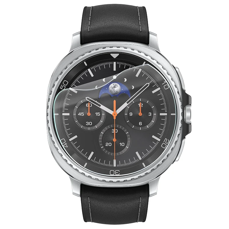 Schutzfolie für den Bildschirm für Galaxy Watch 8 Classic 46 mm, Bizon Watch HydroFlex, 6 Stück