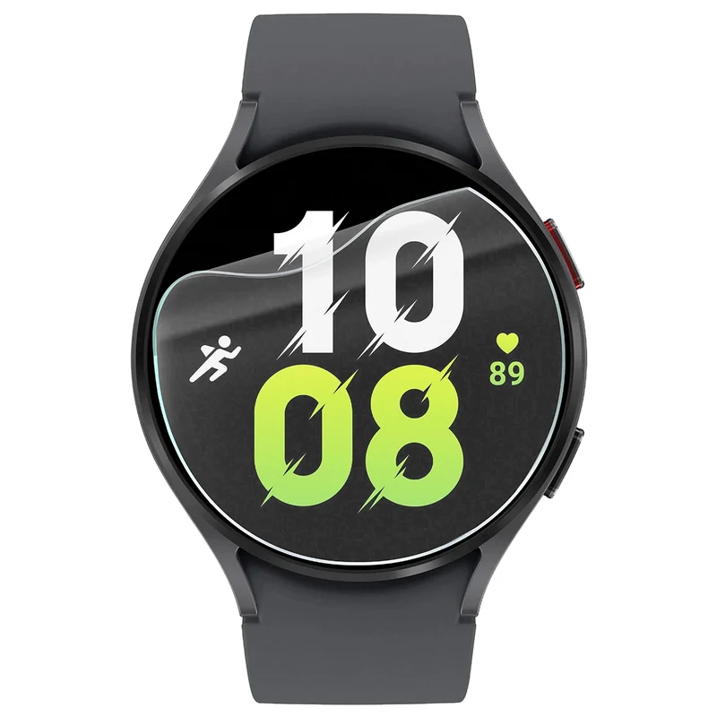 Schutzfolie für den Bildschirm für Galaxy Watch 5 44mm, Bizon Watch HydroFlex, 6 Stück
